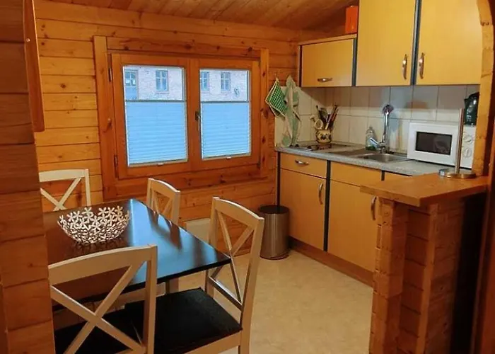 Holzhaus Direkt Am Tatil Evi Priepert