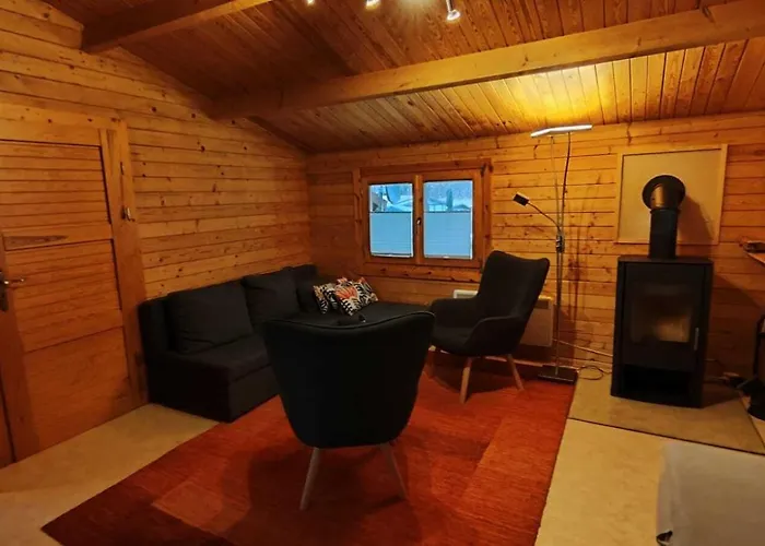 Holzhaus Direkt Am Tatil Evi *